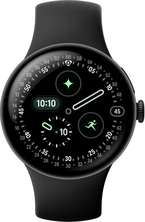 Google Pixel Watch 4 (41mm) - Wi-Fi - Matte Black Case