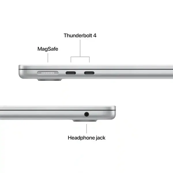 Apple MacBook Air 13 MDH74 Apple M5 Chip, 10 core CPU & 8 core GPU, 16GB Memory, 512GB SSD, 13.6" Liquid Retina Display, macOS, Silver