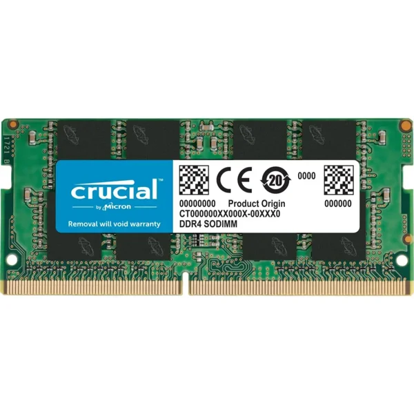 Crucial 16GB DDR4 3200MHz SODIMM Laptop Memory