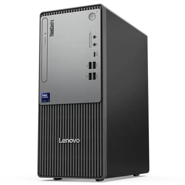Lenovo ThinkCentre Neo 50t Gen 6 Desktop, Intel Core Ultra 7-265, 8GB DDR5, 512GB SSD, Integrated Intel Graphics, KB & Mouse, 1 Year Warranty