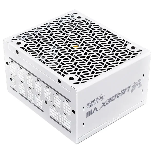 Super Flower Leadex VIII Platinum Pro 1200W 80 Plus Platinum Fully Modular ATX 3.1 Power Supply White