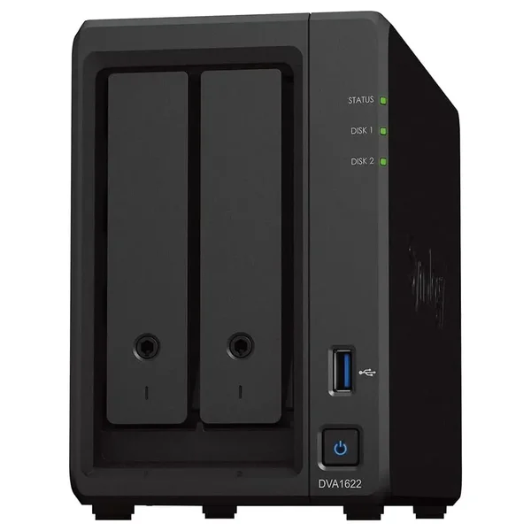 Synology DVA1622 Deep Learning Video Analytics Network Video Recorder