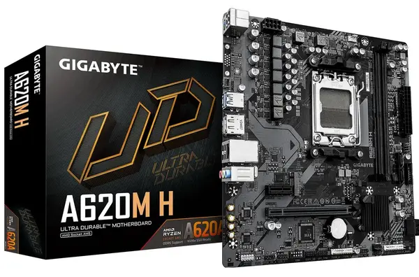 Gigabyte A620M H AM5 DDR5 Motherboard 