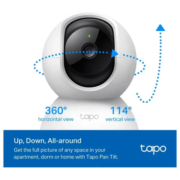 TP-Link Tapo C200C Pan and Tilt Home Security Wi-Fi Camera
