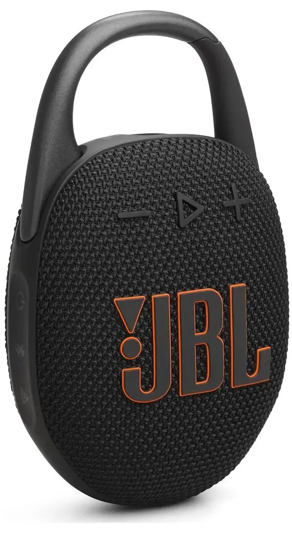 JBL Clip 5 Ultra-Portable Bluetooth Speaker, IP67 Waterproof and Dustproof, Up To 15 Hours Playtime, Black