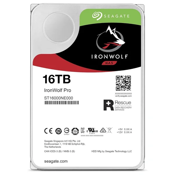 Seagate IronWolf Pro 16TB NAS Hard Drive