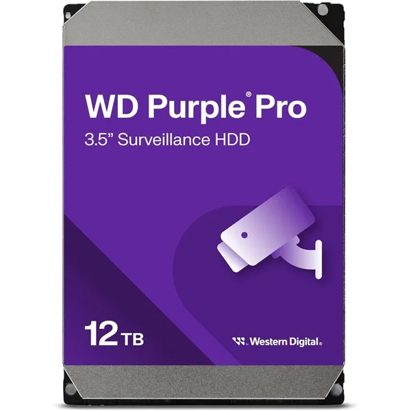 Western Digital Purple Pro 12TB 3.5 Inch SATA Internal Hard Drive