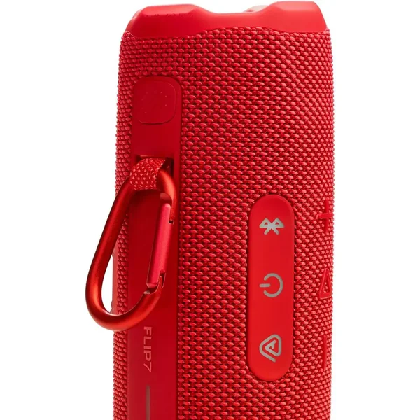 JBL Flip 7 Portable Bluetooth Speaker, Red