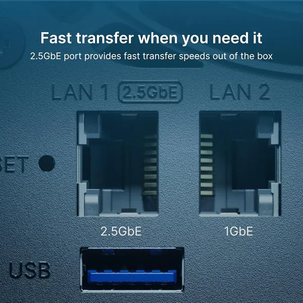 Synology DiskStation DS425+ 4-Bay NAS Enclosure