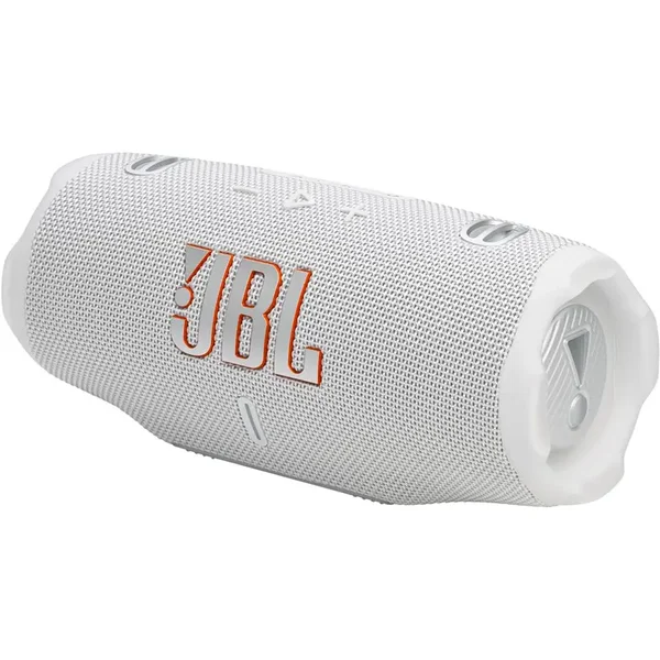 JBL Charge 6 Bluetooth Speaker, White