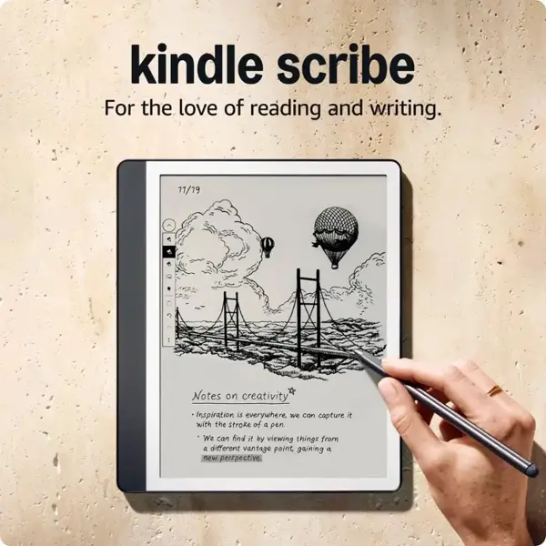 Amazon Kindle Scribe 64GB Premium Pen 2024 - Tungsten