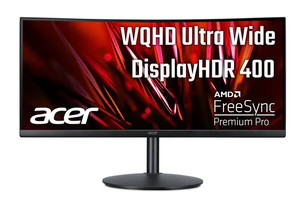 Acer Nitro XZ342CU S3 34" UWQHD 1500R 180Hz Curved Gaming Monitor