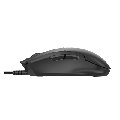 A4Tech Bloody ES8 ESPORTS Gaming Mouse - PixArt Optical Engine - 6000 CPI - Honeycomb Shell - 1000 Hz Report Rate - Dual-Injection Rubber Wheel - Stone Black/Panda White