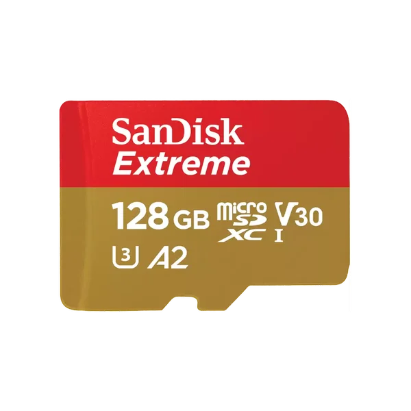 SanDisk Extreme microSDXC UHS-I 128GB Memory Card