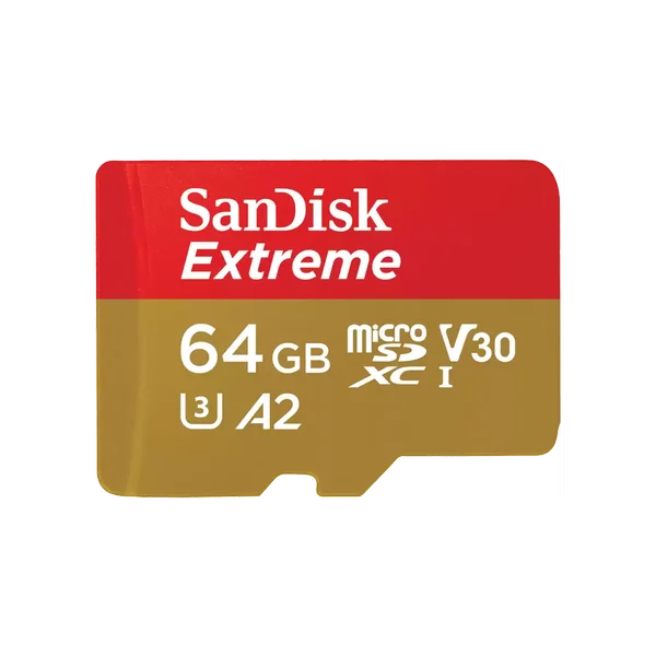 SanDisk Extreme microSDXC UHS-I 64GB Memory Card