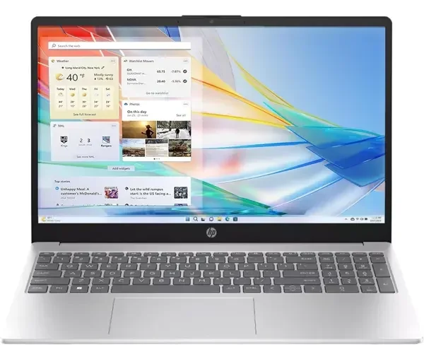 HP 15-FD0154WM Intel Core Ultra 5-125H, 8GB DDR5, 512GB SSD, Intel Graphics, 15.6" FHD Touchscreen, Windows 11, Silver