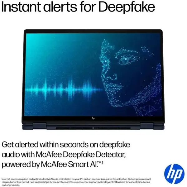 HP Omnibook X Flip X360 14-FM0013DX 2 in 1 Laptop Intel Core Ultra 5 226V, 16GB DDR5, 512GB SSD, Intel Arc 130V Graphics, 14" 2K OLED IPS Touchscreen, Windows 11 Home, Atmospheric Blue