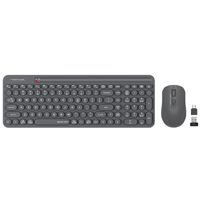 A4tech Fstyler FG3300 Air QuietKey 2-Zone Wireless Keyboard Mouse Combo Set
