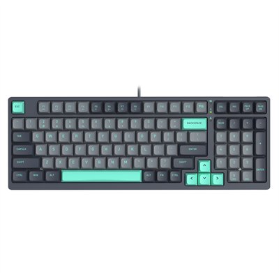 A4Tech Fstyler FS300 Hot-Swappable Mechanical Keyboard -  Panda Rock Climbing/Panda Snorkeling