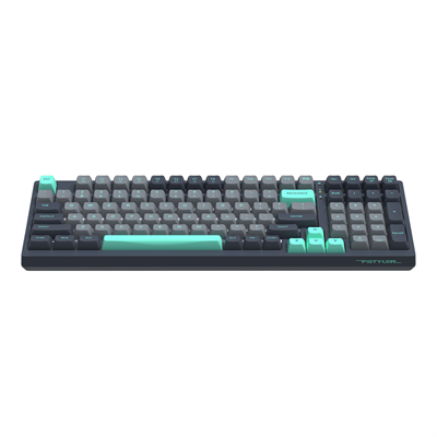 A4Tech Fstyler FS300 Hot-Swappable Mechanical Keyboard -  Panda Rock Climbing/Panda Snorkeling