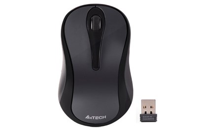 A4tech G3-280NS Wireless Mouse (Glossy Grey)