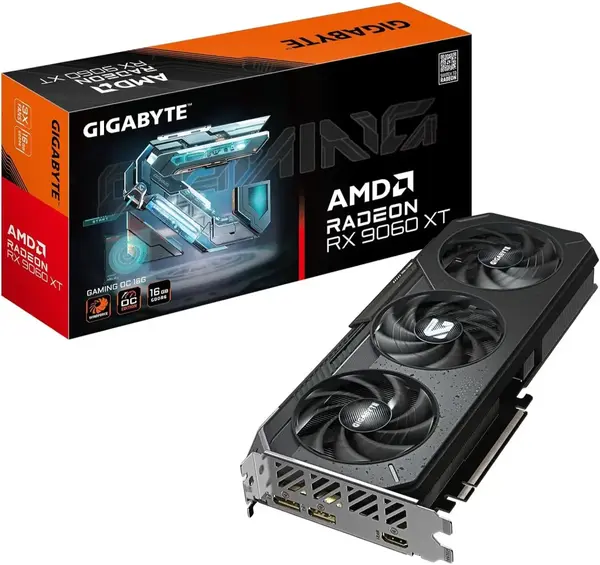 Gigabyte Radeon RX 9060 XT Gaming OC 16GB GDDR6 Graphics Card