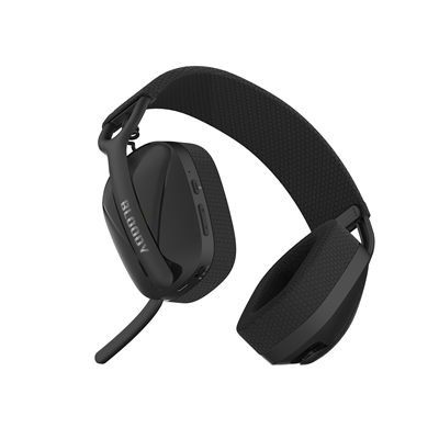 A4Tech Bloody GR280 Wireless & Wired Gaming Headset -  2.4G Wireless + Bluetooth V5.3 - 3.5mm Wired Audio - Noise Canceling Omni-Directional Mic. - Type-C Receiver & USB Adaptor