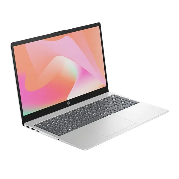 HP 15-FD2043NIA Laptop Intel Core Ultra 7-255U, 8GB DDR5, 512GB SSD, Intel Integrated Graphics, 15.6" FHD, Backlit Keyboard, DOS, Natural Silver