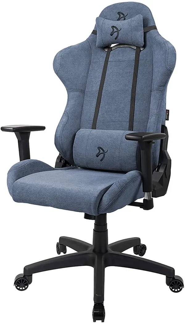 Arozzi Vernazza SFB™ Gaming Chair – Blue, Soft Fabric, Ergonomic Design