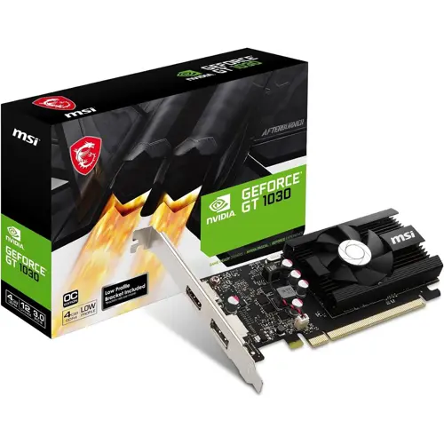 MSI GeForce GT 1030 4G D4 LP OC Low Profile Graphics Card