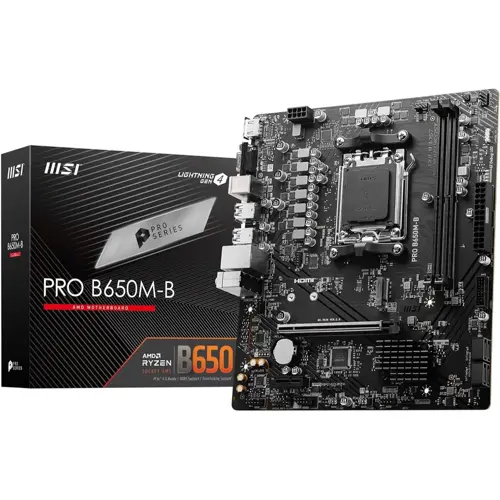 MSI PRO B650M-B DDR5 Micro-ATX Motherboard