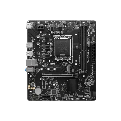 MSI PRO H610M-S D4 Micro ATX Motherboard