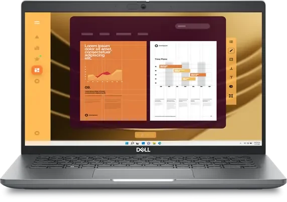 Dell Latitude 5450 Intel Core Ultra 5-135U, 16GB DDR5, 256GB SSD, Intel Graphics, 14" FHD IPS, Windows 11, Grey