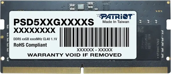Patriot Signature Line 32GB DDR5 5600 MHz SODIMM RAM