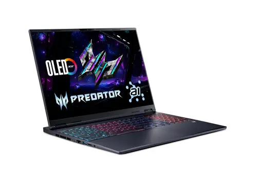 Acer Predator Helios Neo 16S AI PHN16S-71-956N Gaming Laptop Intel Core Ultra 9-275HX, 16GB DDR5, 1TB SSD, NVIDIA RTX 5060 8GB Graphics, 16" WQXGA OLED 240Hz, Windows 11 Home, Black, 2 Year Acer Official Local Warranty
