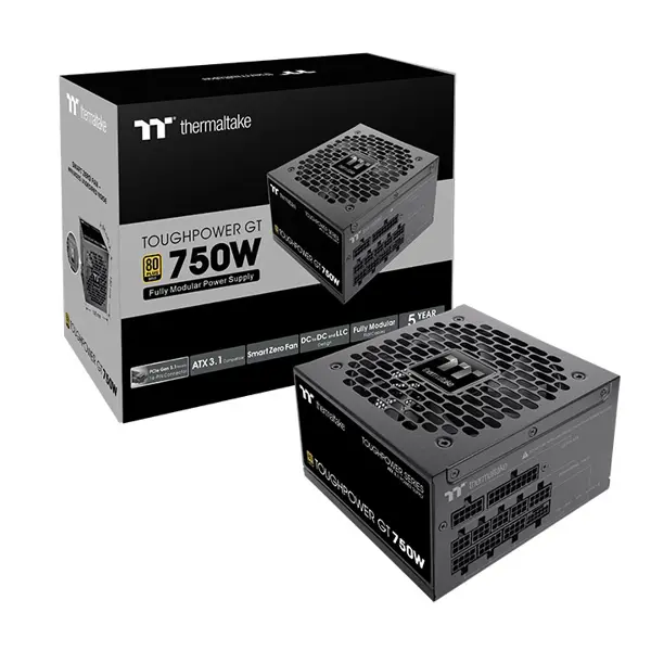 Thermaltake Toughpower GT 750W 80+ Gold Fully Modular Power Supply