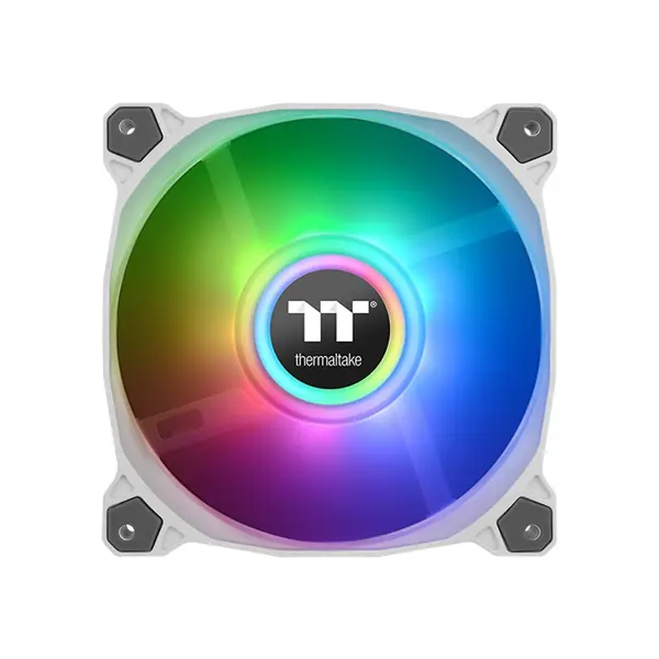 Thermaltake Pure Duo 12 120mm ARGB Sync Radiator Fan 2-Pack White