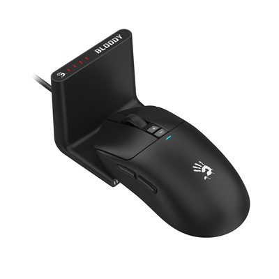 A4Tech Bloody R72 Pro Duo Dual Mode Wireless Gaming Mouse - 2.4GHz / USB Connection - PAW3395 PRO Sensor - 26000 CPI Resolution