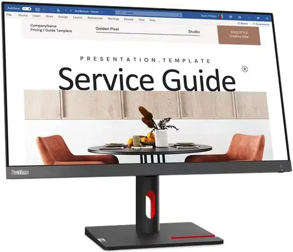 Lenovo S24i-30 24" Full HD LED Monitor