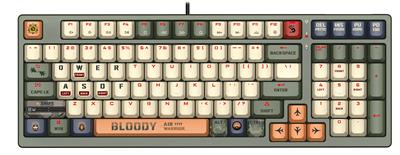 A4tech Bloody S98 Aviator RGB Mechanical Keyboard
