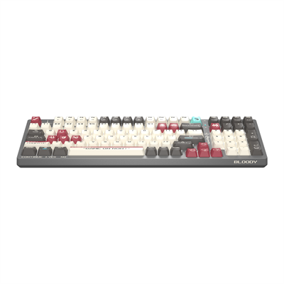 A4Tech Bloody S98 BLMS Mechanical RGB Gaming Keyboard - Red Plus Switch - Gaming PBT Keycaps - Hot-Swappable