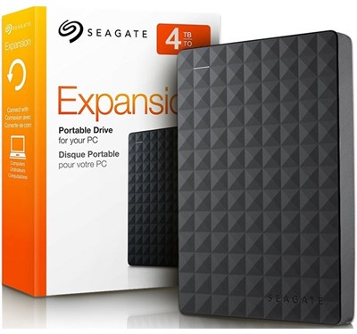 Seagate Expansion 4TB USB 3.0 2.5" Portable External Hard Drive