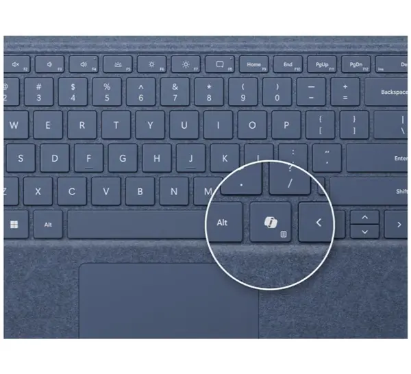Microsoft Surface Pro 13" Copilot Keyboard with Slim Pen - Black