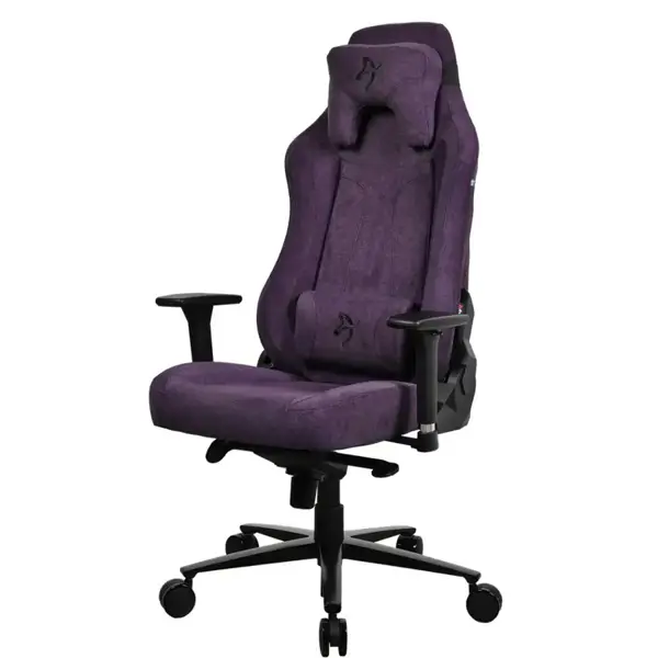 Arozzi Vernazza SFB™ Gaming Chair – Soft Fabric, Purple