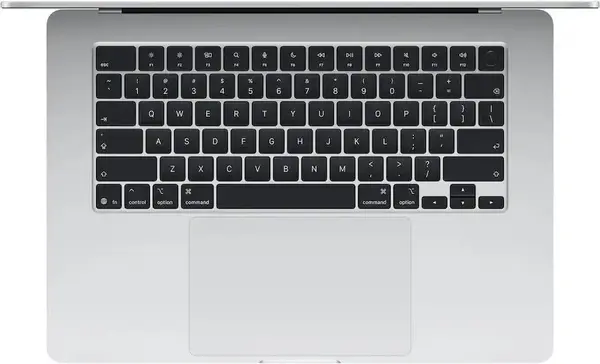 Apple Macbook Air 15" MDV94 Apple M5 Chip, 10 core CPU & 10 core GPU, 16GB Memory, 512GB SSD, 15" Liquid Retina Display, mac OS, Silver