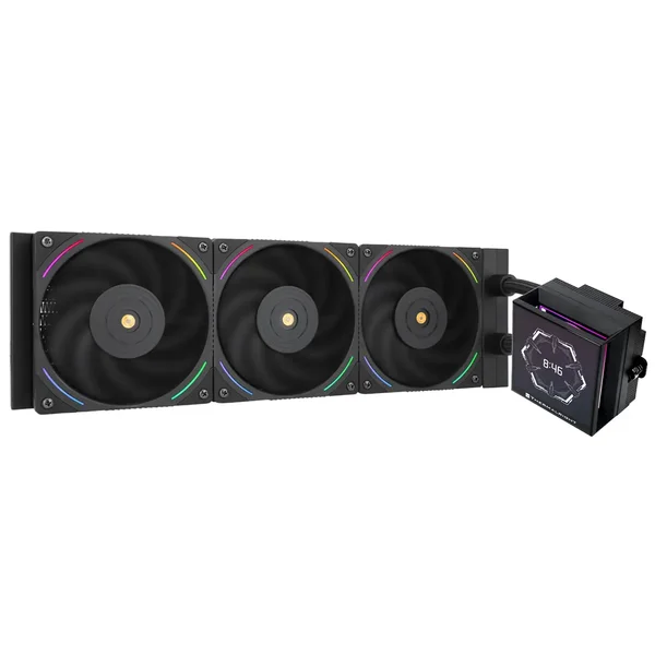 Thermalright Hyper Vision 360 ARGB AIO CPU Liquid Cooler - Black 
