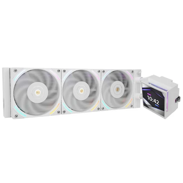 Thermalright Hyper Vision 360 ARGB AIO CPU Liquid Cooler - White 