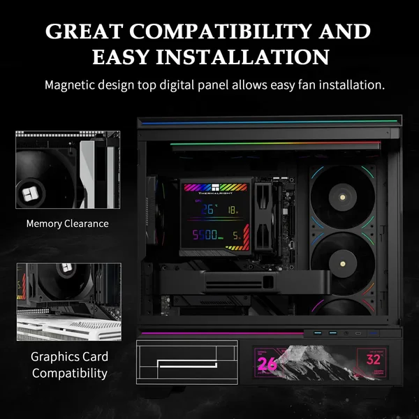 Thermalright Peerless Assassin 140 Digital Black CPU Cooler