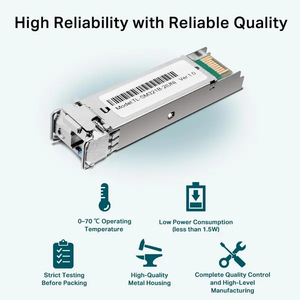 TP-Link TL-SM321B-2 1000Base-BX WDM Bi-Directional SFP Module