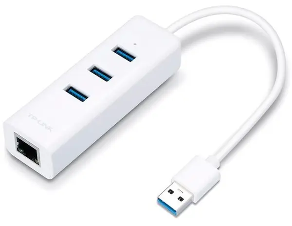 TP-Link UE330 USB 3.0 3-Port Hub & Gigabit Ethernet Adapter